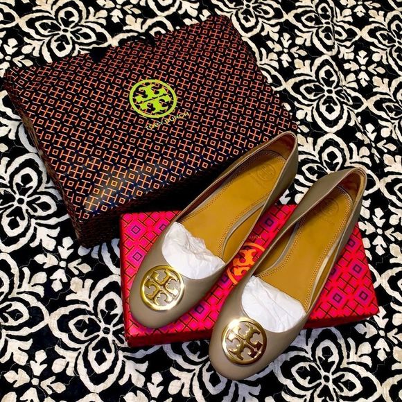 TORY BURCH  leather shoes size 10 - Picture 4 of 10